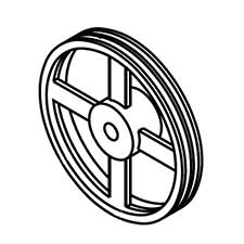 Jet JT9-EVBS20-7071 Pulley