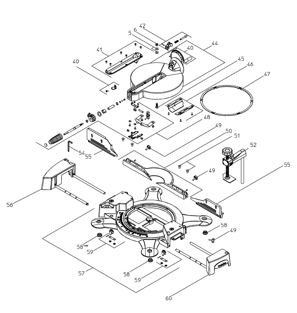 Buy Metabo KS305(010305014210) Replacement Tool Parts Metabo KS305
