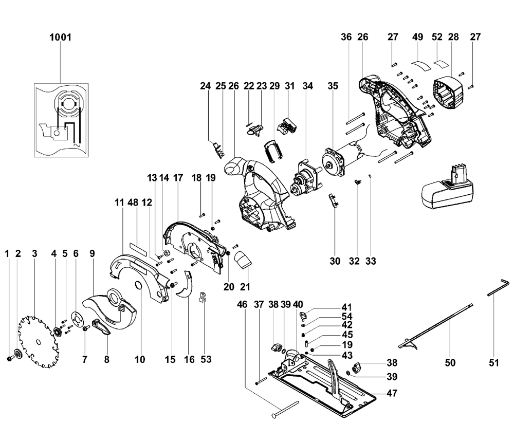 Buy Metabo KSAP18(02168420) Replacement Tool Parts Metabo KSAP18