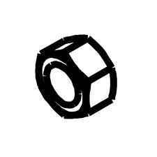 MK Diamond 153522 Nut, 3/8-16 Hex Centerlock