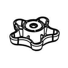 MK Diamond 155239 Knob, Adj MK1408 5-PRONG -raw