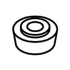 MK Diamond 156105 Shock Mount, Rubber (MMC#64865K85)