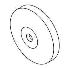 MK Diamond 161304 Flange, Outer, Masonry, 4”