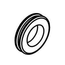 MK Diamond 165185 Grommet, 1 X 1 - 3/4 X 3/32