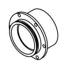 MK Diamond 167703 Housing, Shaft, Lhs, 3S - Gbx