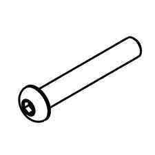 MK Diamond 168195 Screw, Bhcs, 5/16 - 18 X 2