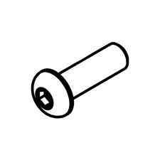 MK Diamond 168219 Screw, Bhcs, 5/16 - 18 X 1