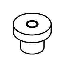 MK Diamond 168239 Knob, 5/16 - 18 X 1