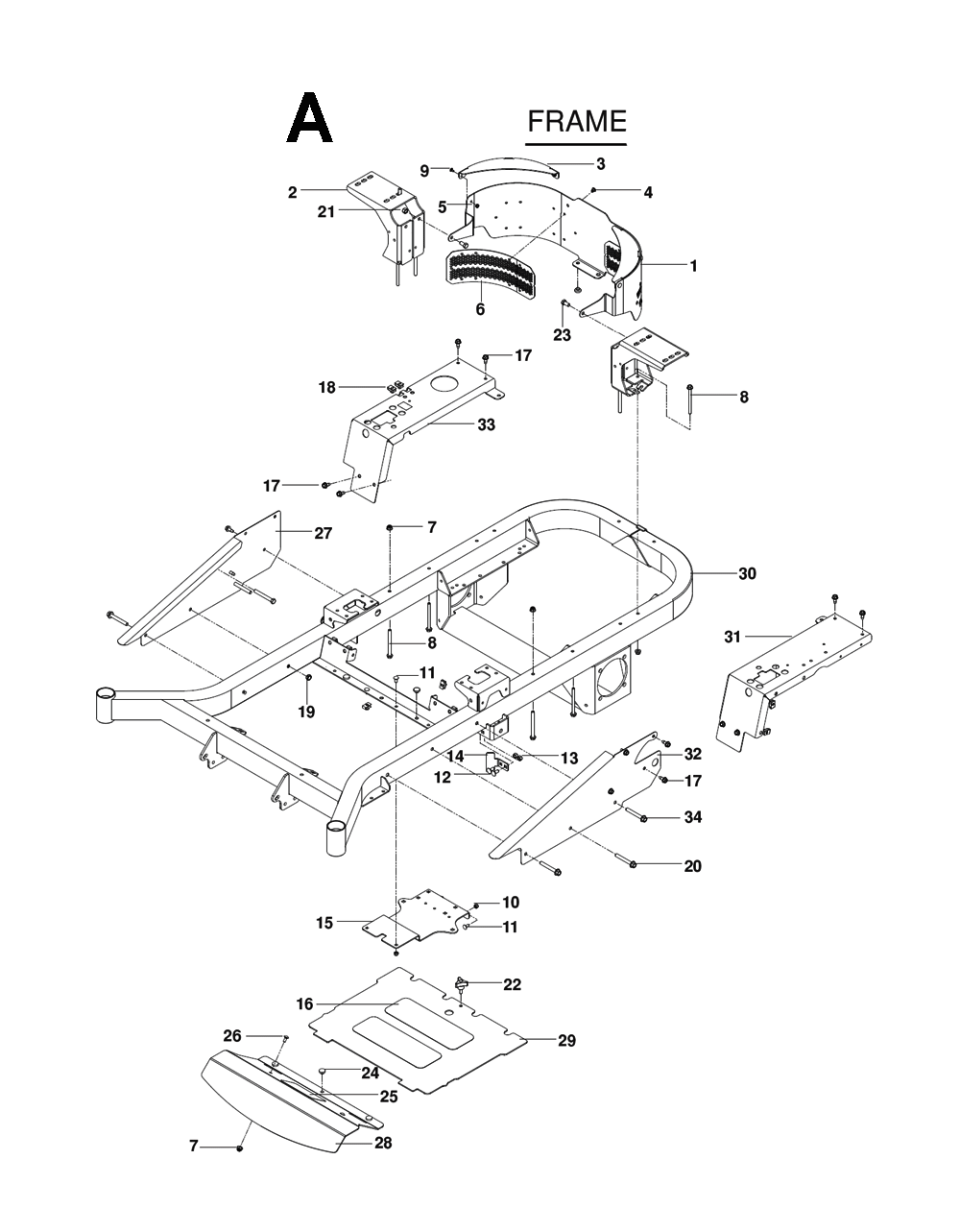 Buy Husqvarna MZ5226-(965879901) Replacement Tool Parts | Husqvarna
