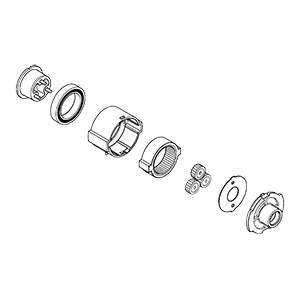 Makita 123969-2 Gear Ass
