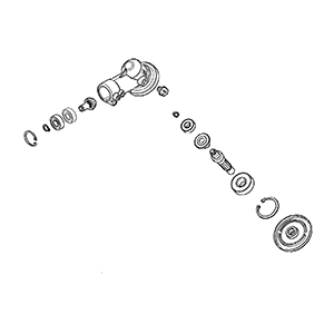 Makita 127380-0 Gear Case Ass