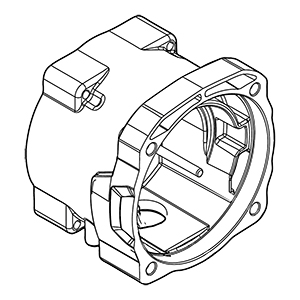 Makita 127809-6 Gear Case Cpl., GAD01