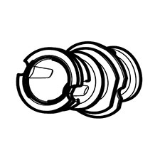 Makita 130-131-032 Intake Hose, EA6100