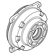 Makita 135718-5 Internal Gear Case Cpl., XWT08