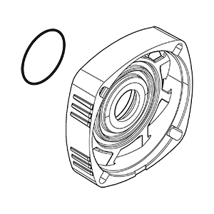 Makita 136190-4 Gear Housing Cover Ass