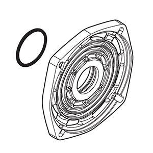 Makita 136363-9 Gear Housing Cover Ass