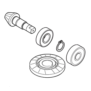 Makita 136451-2 Spiral Bevel Gear Assy Inc. 26-28