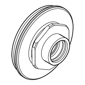 Makita 140B04-3 Bearing Box Cpl., WT02