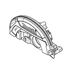 Makita 140D07-9 Blade Case Cpl., XSH04