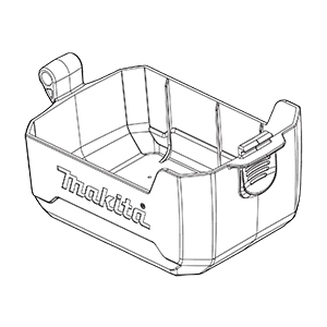 Makita 140H463 Cover Cpl., XTU02