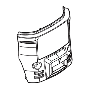 Makita 140M96-8 Motor Housing Cover Cpl., XKH01