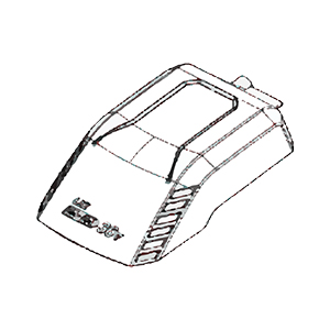 Makita 140N24-9 Battery Cover Cpl. A, XML05