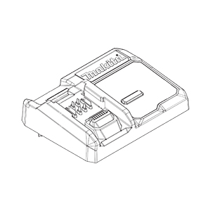 Makita 140N46-9 Charger Case Cpl., DC40RA