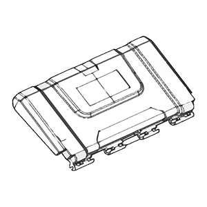 Makita 140R99-2 Rear Flap Cpl., XML06