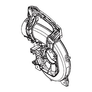 Makita 140S60-5 Volute Case L Cpl., XBU04