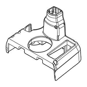 Makita 140U72-0 Top Cover Cpl., XCV19