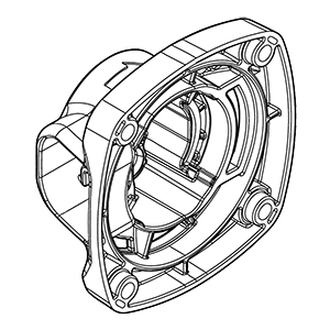 Makita 140V89-9 Bearing Box Cover Cpl., XOC02