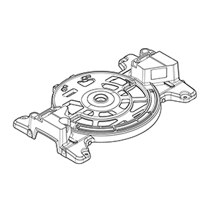 Makita 140W87-9 Base Cpl., GSL02
