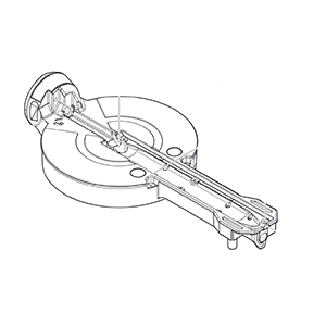 Makita 140W88-7 Turn Base Cpl., GSL02