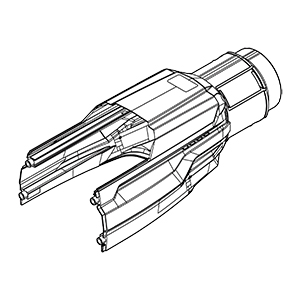 Makita 140Y01-7 Housing Cover Cpl., GRH06