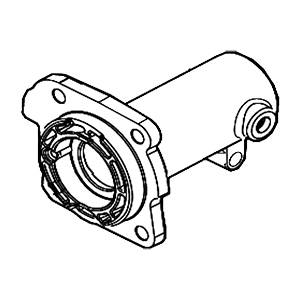 Makita 140Y38-4 Pipe Bracket Complete