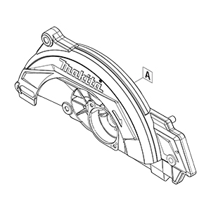 Makita 140Y58-8 Blade Case Cpl., GSR02