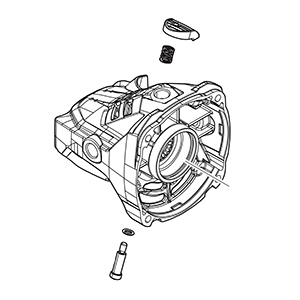 Makita 140Y89-7 Gear Housing Complete