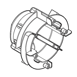 Makita 141E55-7 Motor Cove R Cpl., GLC01