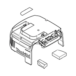 Makita 141F81-2 Cowling Cpl., GCV02