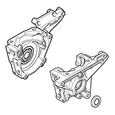 Makita 142224-3 Crank Case Cpl., EA3601F