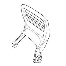 Makita 142351-6 Front Guard Cpl., EA3601F