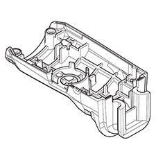 Makita 142617-4 Handle Cover Cpl., XMT03