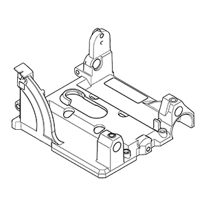 Makita 142757-8 Base Cpl., XJP03