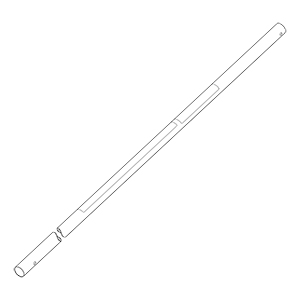 Makita 143047-2 Pipe Cpl. B, XRU07