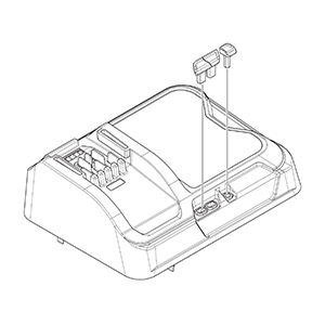 Makita 143280-6 Charger Case Cpl., DC10SB