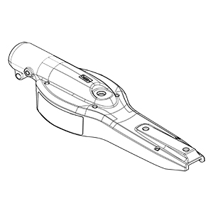 Makita 143832-3 Gear Housing Cpl. B, EN410MP 197735-3
