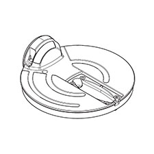 Makita 144028-9 Turn Base Cpl., XSL05