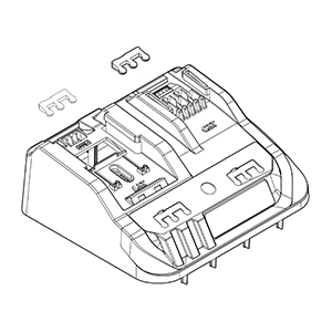 Makita 144562-9 Charger Case Cpl., DC18RE