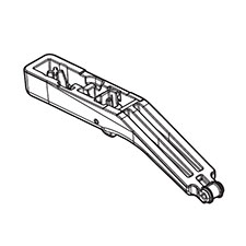 Makita 144584-9 Switch Lever Cpl., XAG12