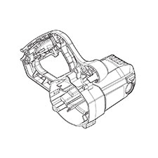 Makita 144730-4 Motor Housing Cpl., HS7610